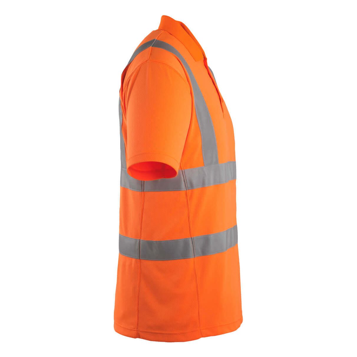 Mascot Itabuna Hi-Vis Polo shirt 50114-949 Left #colour_hi-vis-orange