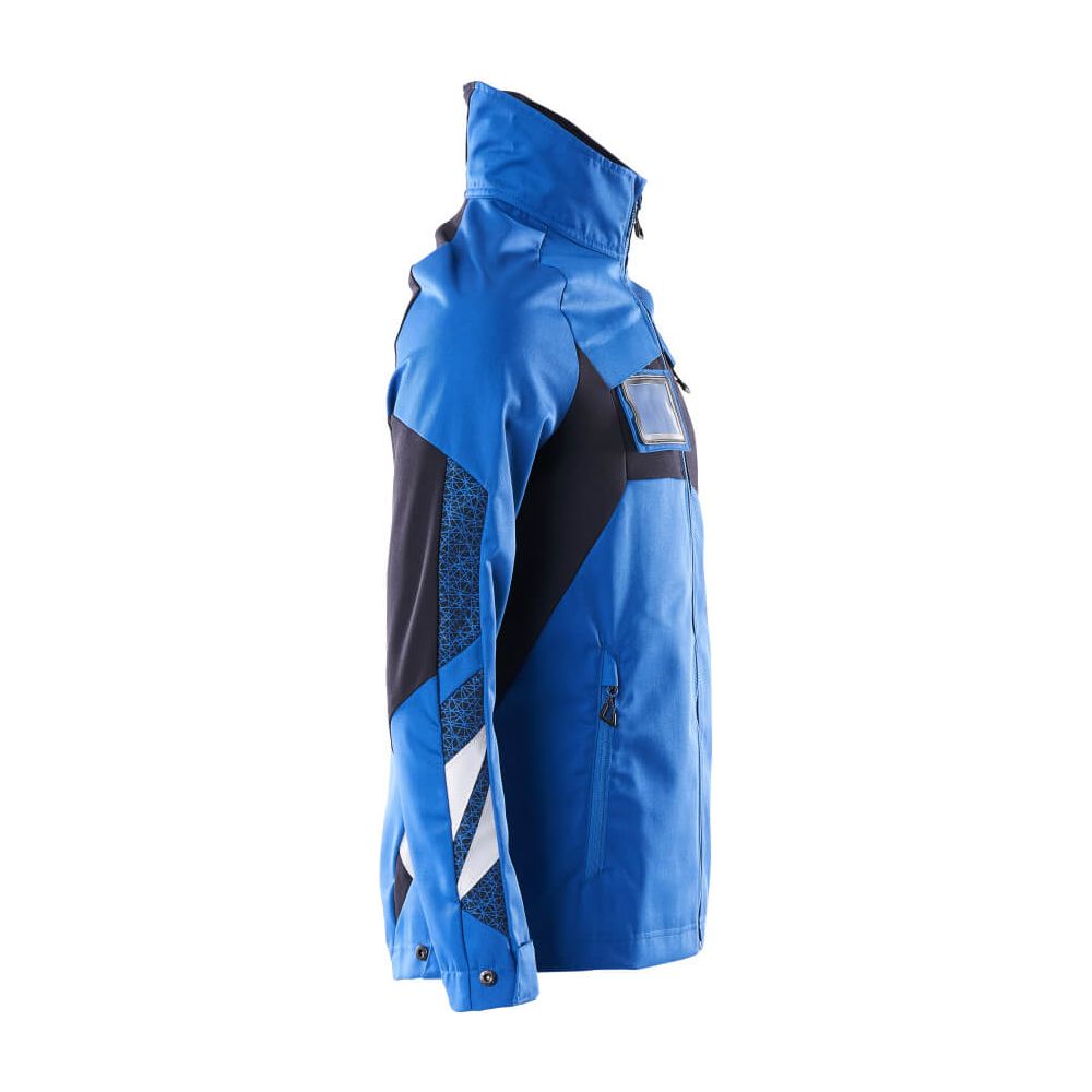 Mascot Jacket Stretch Storm-Flap 18509-442 Left #colour_azure-blue-dark-navy-blue