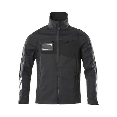 Mascot Jacket Stretch Storm-Flap 18509-442 Front #colour_black