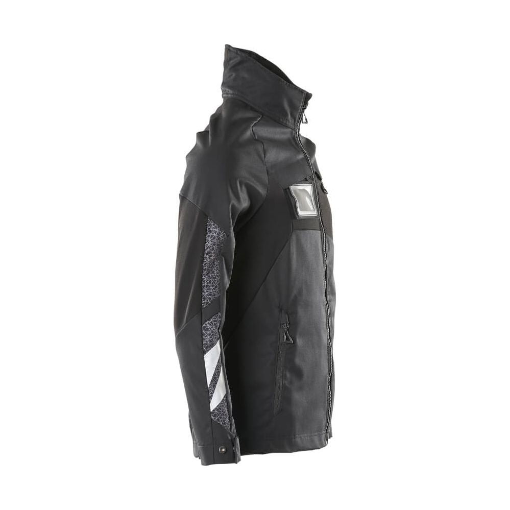 Mascot Jacket Stretch Storm-Flap 18509-442 Left #colour_black