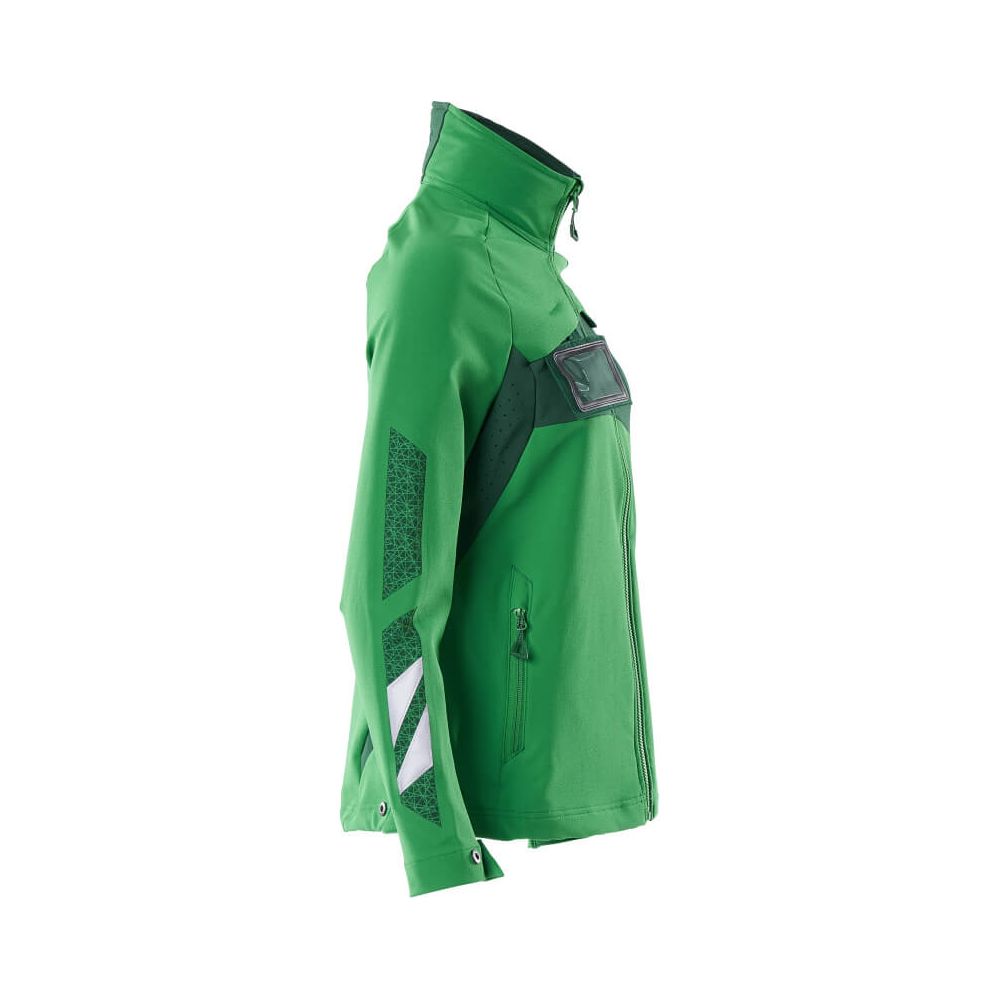 Mascot Jacket with Stretch 18008-511 Left #colour_grass-green-green