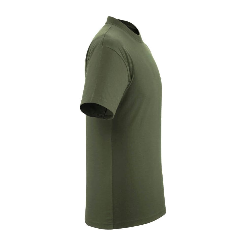 Mascot Java T-shirt Hard-Wearing Cotton 00782-250 Left #colour_moss-green