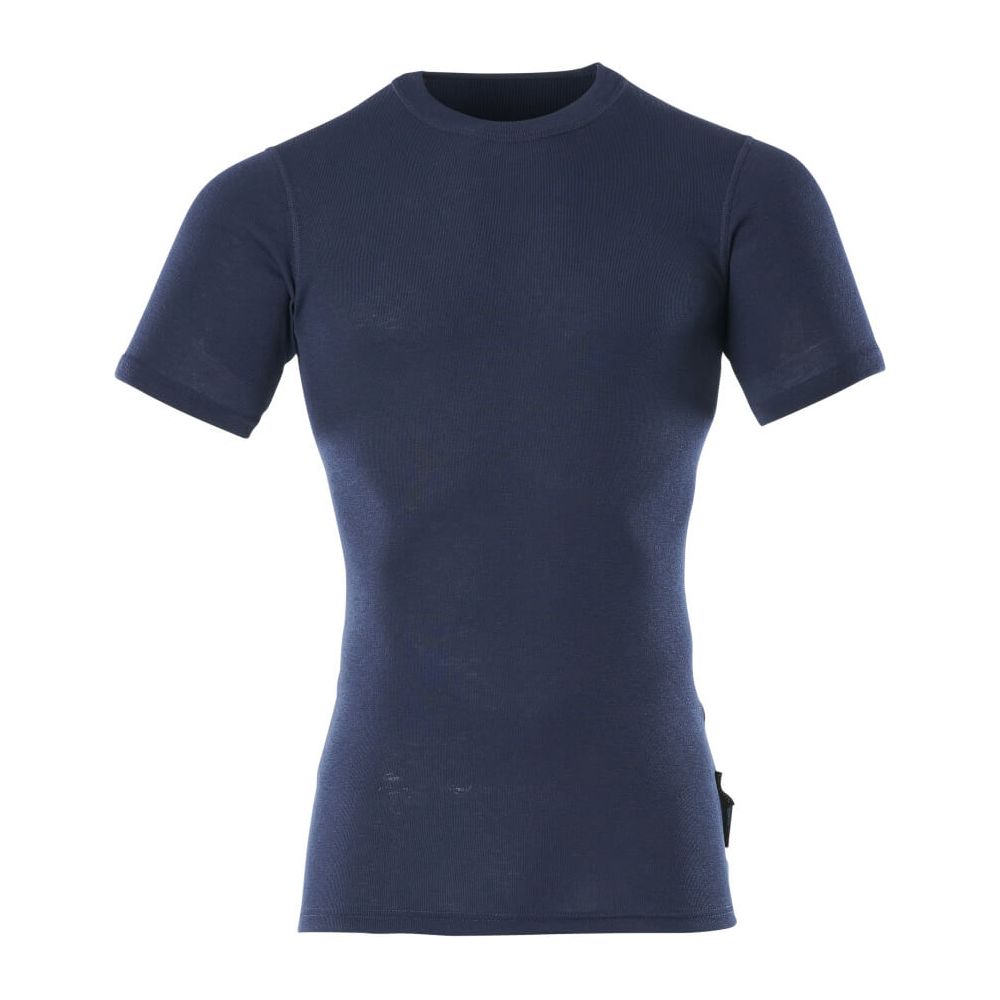 Mascot Kalix Base-Layer Shirt Top 00597-350 Front #colour_navy-blue