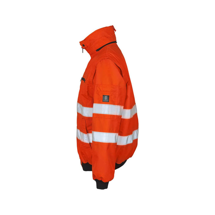 Mascot Kaprun Hi-Vis Pilot Jacket 00535-880 Right #colour_hi-vis-orange