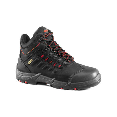 Mascot Kenya Safety Work Boots S3 F0025-901 Front #colour_black-red