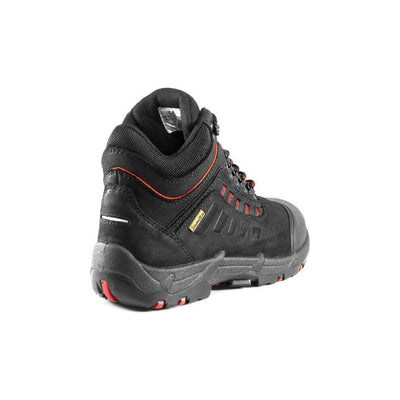 Mascot Kenya Safety Work Boots S3 F0025-901 Left #colour_black-red