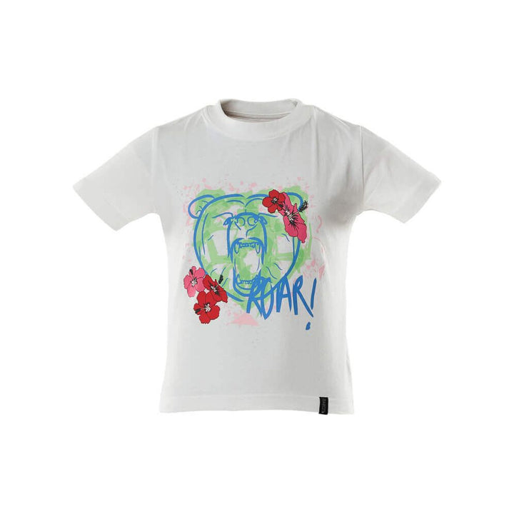 Mascot Kids Cotton T-shirt 18992-965 Front #colour_white