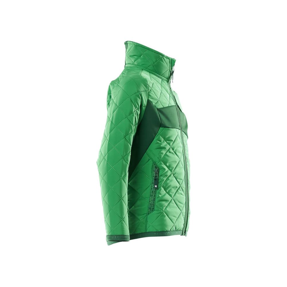 Mascot Kids Lightweight Insulated Jacket 18915-318 Left #colour_grass-green-green
