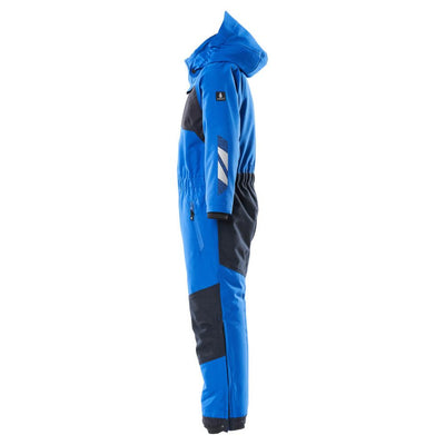 Mascot Kids Lightweight Padded Snowsuit 18919-231 Right #colour_azure-blue-dark-navy-blue