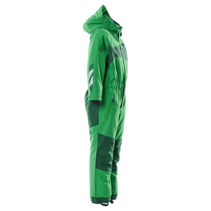 Mascot Kids Lightweight Padded Snowsuit 18919-231 Left #colour_grass-green-green