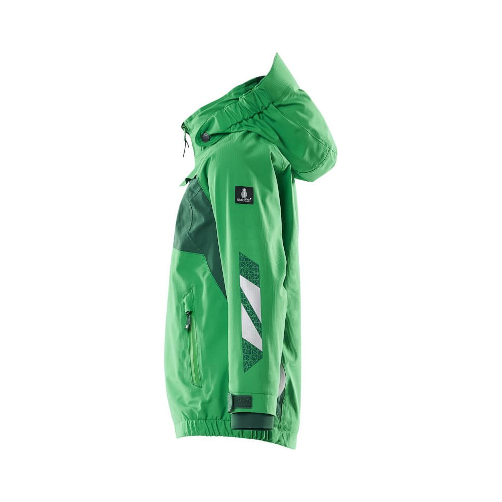 Mascot Kids Softshell Jacket 18901-249 Right #colour_grass-green-green