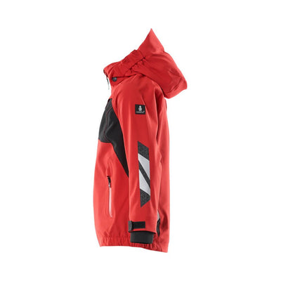 Mascot Kids Softshell Jacket 18901-249 Right #colour_traffic-red-black