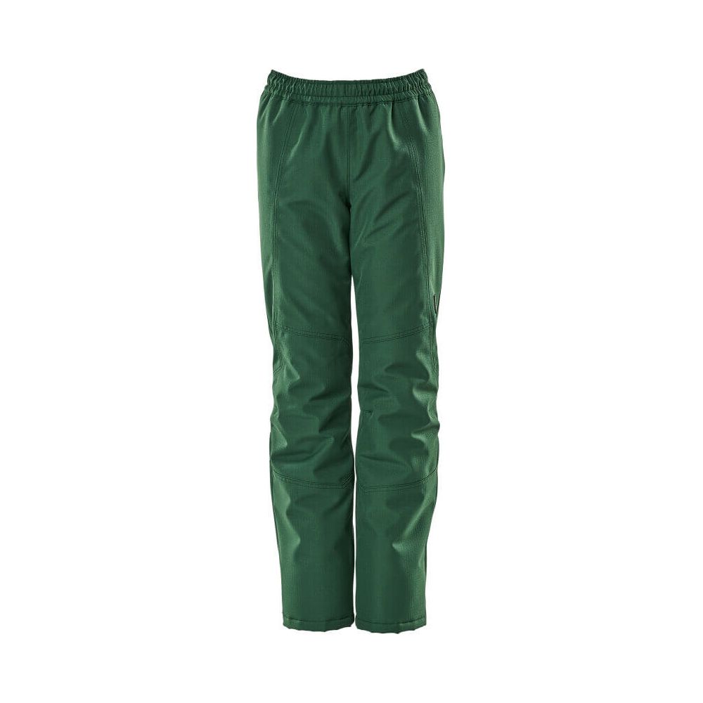 Mascot Kids Waterproof Over-Trousers 18990-231 Front #colour_green