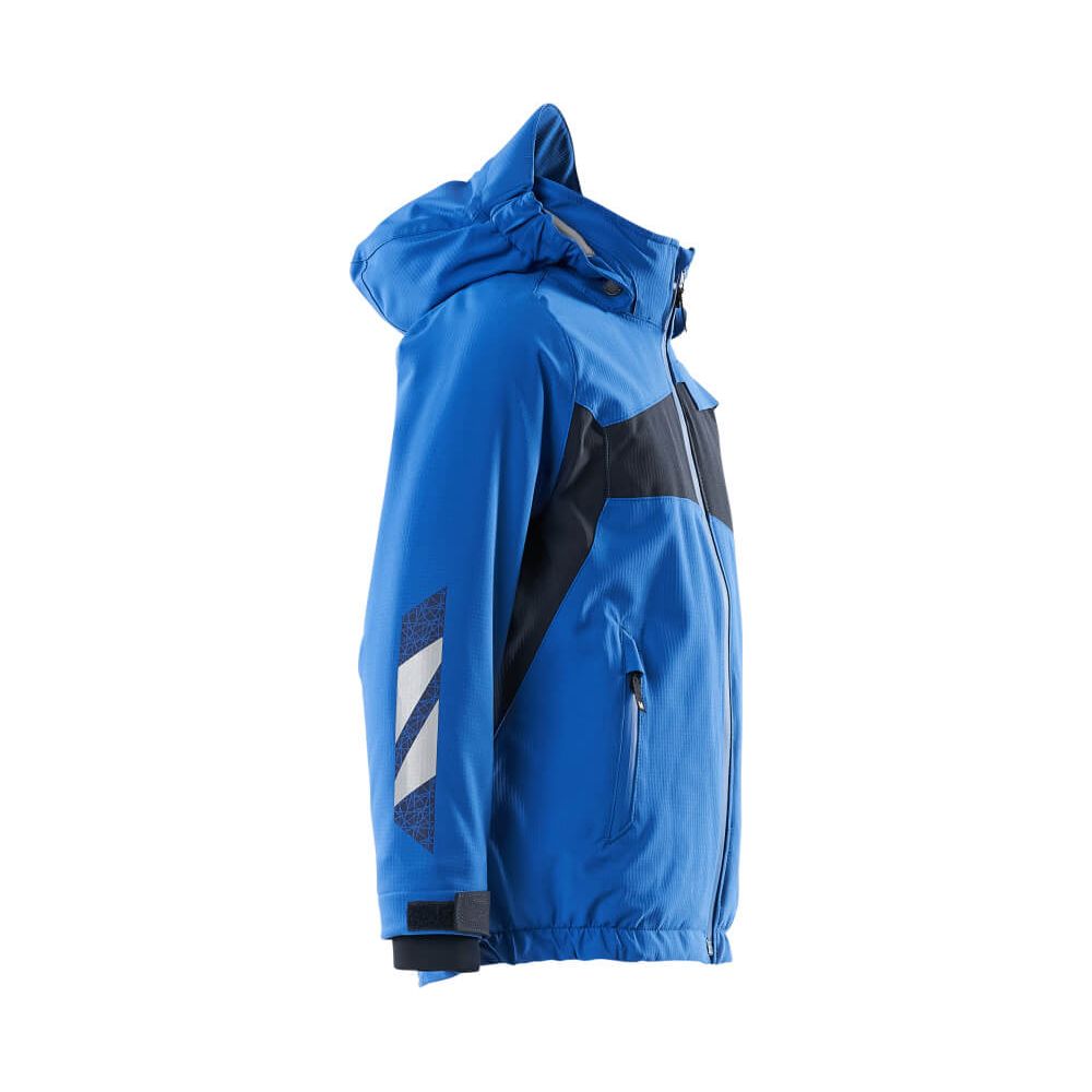 Mascot Kids Winter Jacket 18935-249 Left #colour_azure-blue-dark-navy-blue
