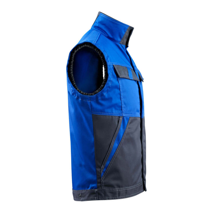 Mascot Kilmore Work Gilet 15754-330 Left #colour_royal-blue-dark-navy-blue