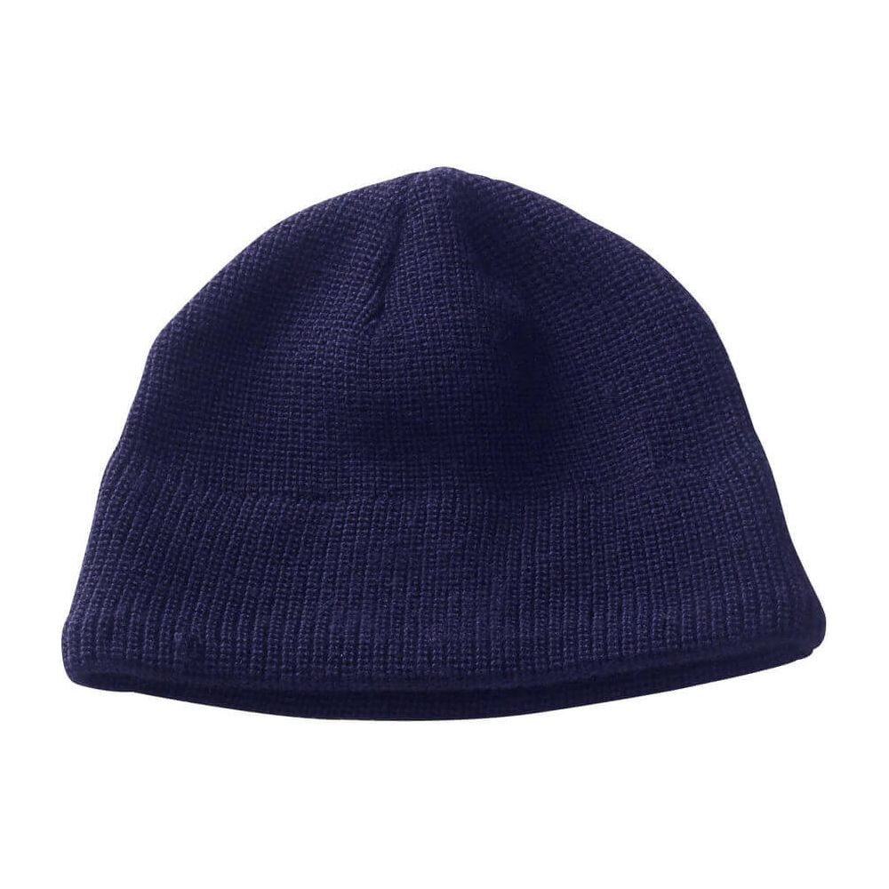 Mascot Kisa Knitted Hat 50077-843 Front #colour_dark-navy-blue