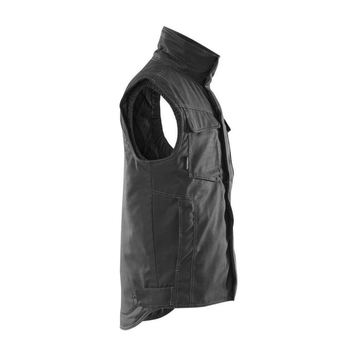 Mascot Knoxville Work Gilet 10154-154 Left #colour_black