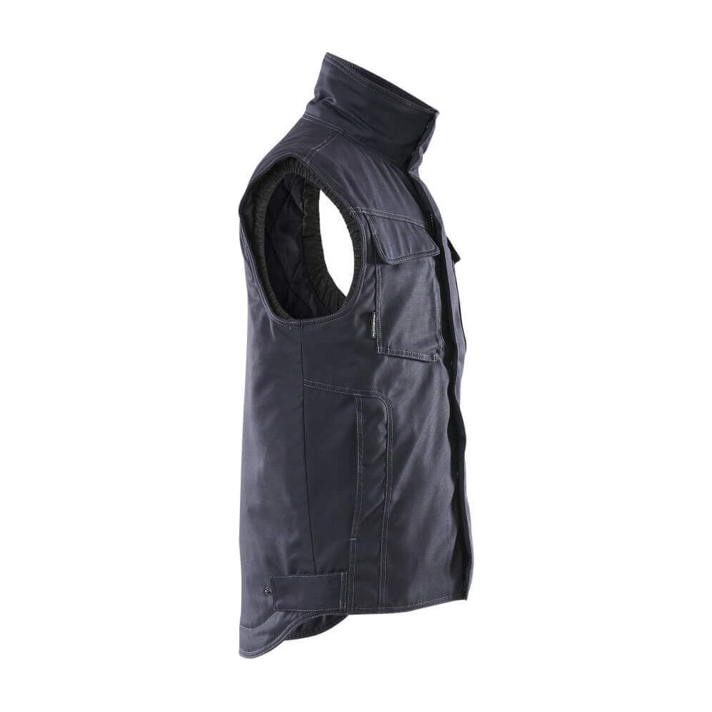 Mascot Knoxville Work Gilet 10154-154 Left #colour_dark-navy-blue