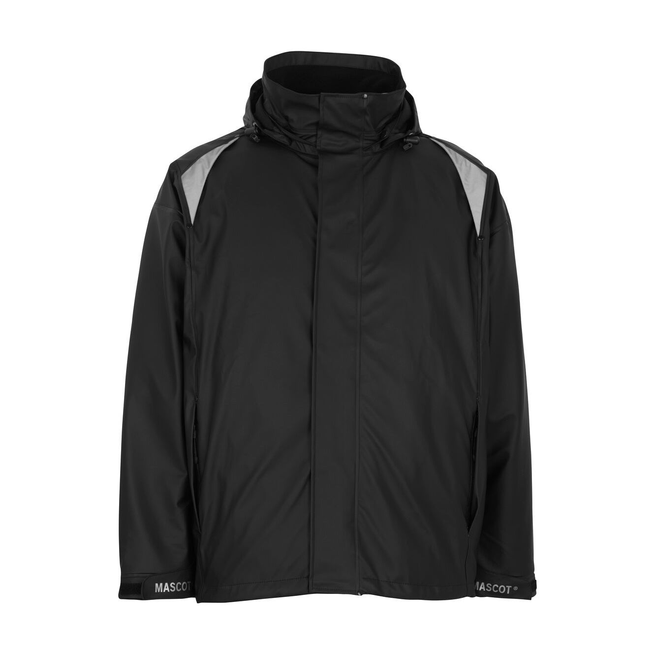 Mascot Lake Rain Jacket 50202-859 Front #colour_black