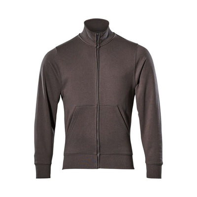 Mascot Lavit Sweatshirt Zip-Up 51591-970 Front #colour_dark-anthracite-grey