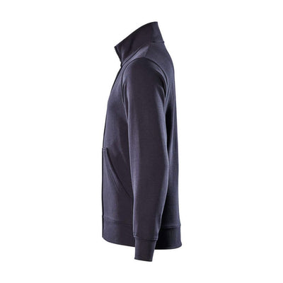 Mascot Lavit Sweatshirt Zip-Up 51591-970 Right #colour_dark-navy-blue
