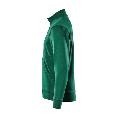Mascot Lavit Sweatshirt Zip-Up 51591-970 Right #colour_green