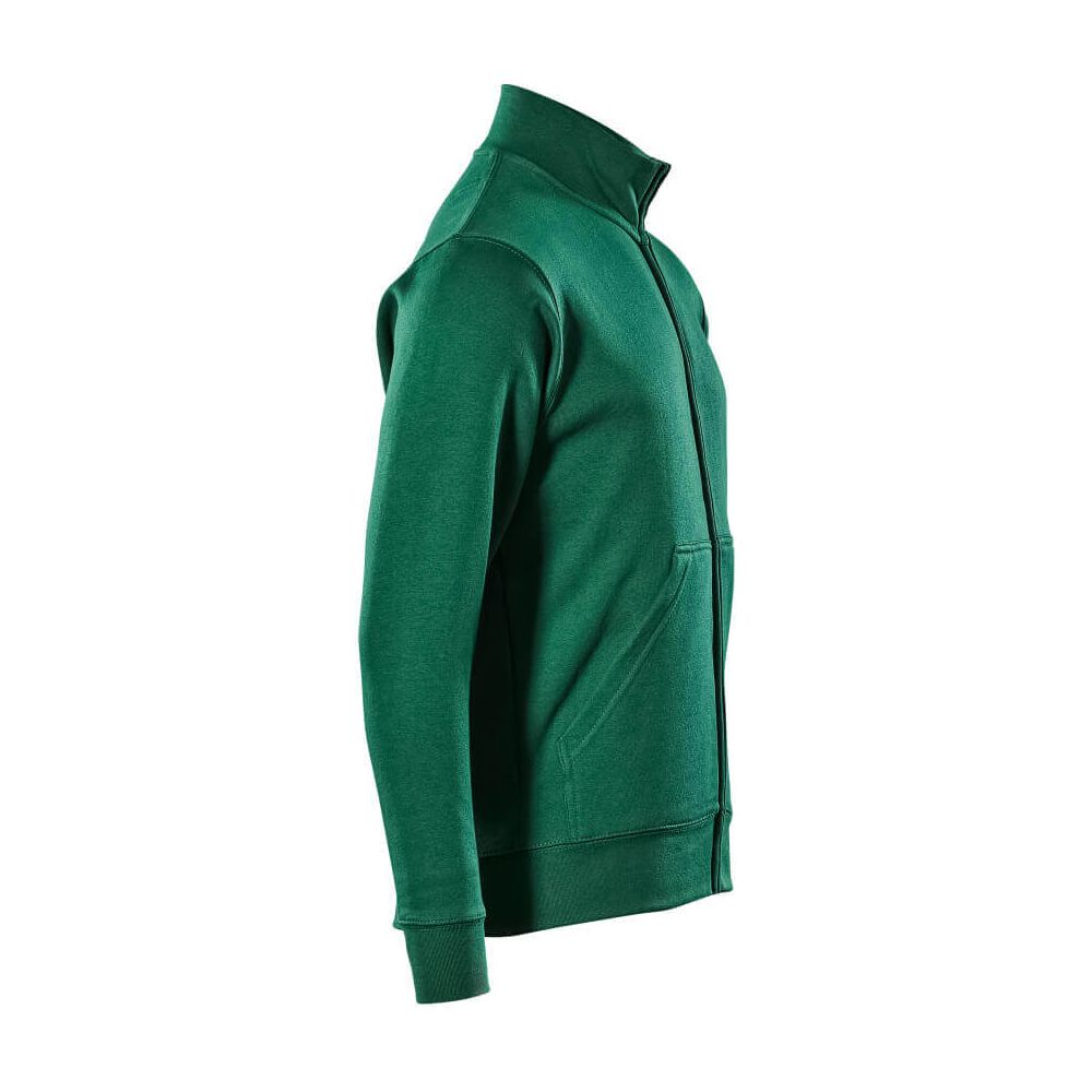 Mascot Lavit Sweatshirt Zip-Up 51591-970 Left #colour_green