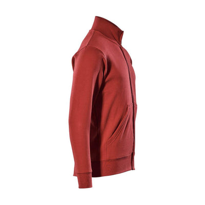 Mascot Lavit Sweatshirt Zip-Up 51591-970 Left #colour_red
