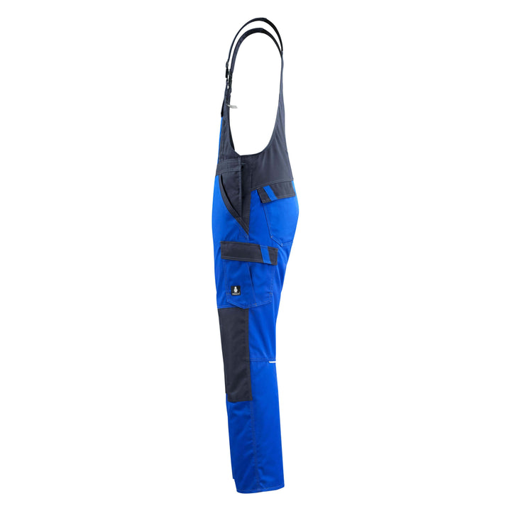 Mascot Leeton Bib Brace Overall 15769-330 Right #colour_royal-blue-dark-navy-blue