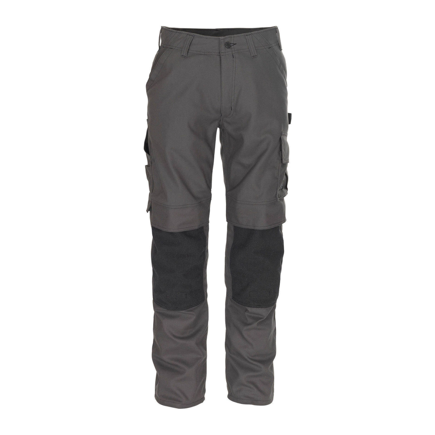 Mascot Lerida Work Trousers Kneepad-Pockets 05079-010 Front #colour_anthracite-grey
