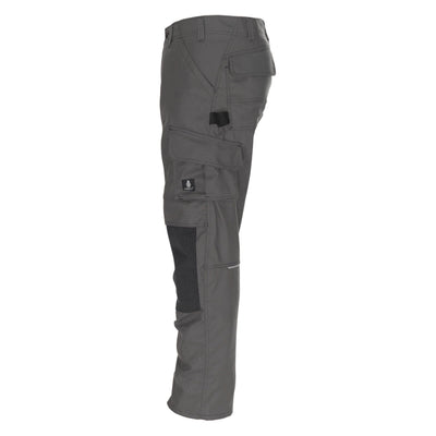 Mascot Lerida Work Trousers Kneepad-Pockets 05079-010 Right #colour_anthracite-grey