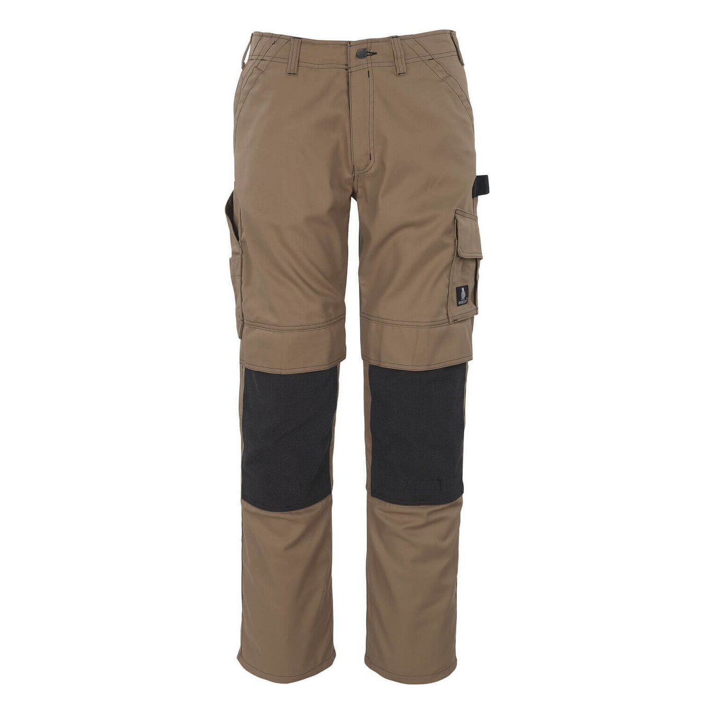 Mascot Lerida Work Trousers Kneepad-Pockets 05079-010 Front #colour_khaki