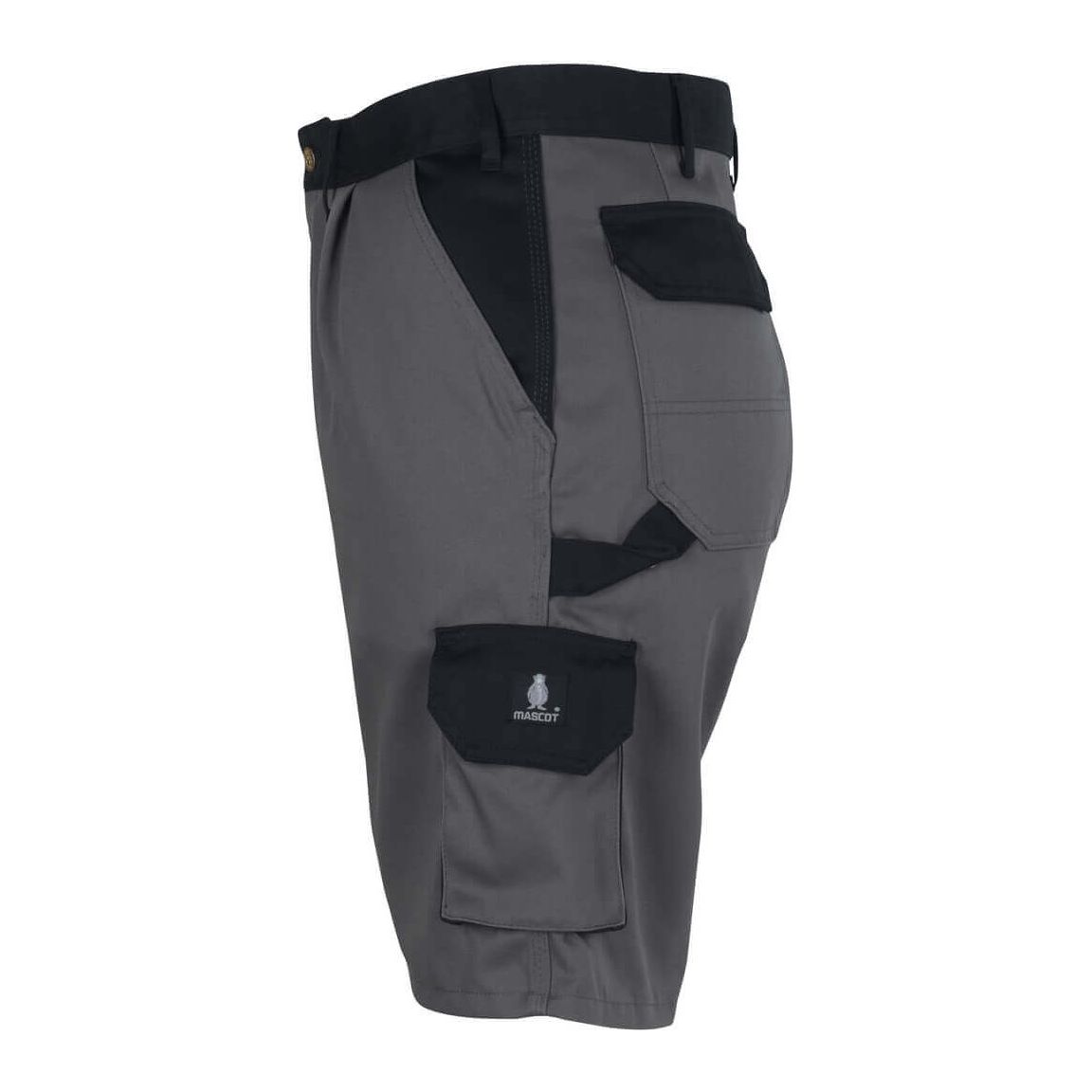Mascot Lido Work Shorts 00949-430 Right #colour_anthracite-grey-black