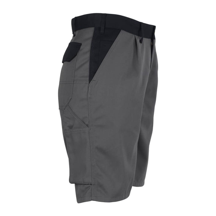 Mascot Lido Work Shorts 00949-430 Left #colour_anthracite-grey-black