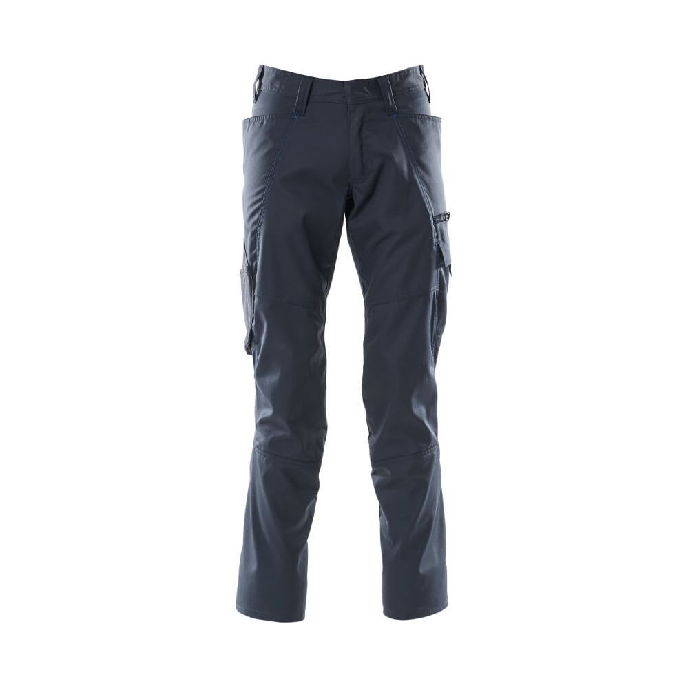 Mascot Light Work Trousers 18779-230 Front #colour_dark-navy-blue