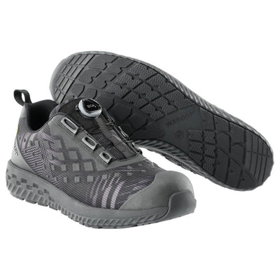 Mascot Lightweight BOA Safety Trainer-Style Shoe F0650-704 Extra #colour_black