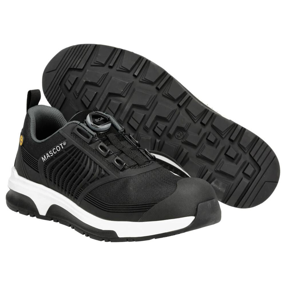 Mascot Lightweight BOA Safety Trainer-Style Shoe F0660-709 Extra #colour_black