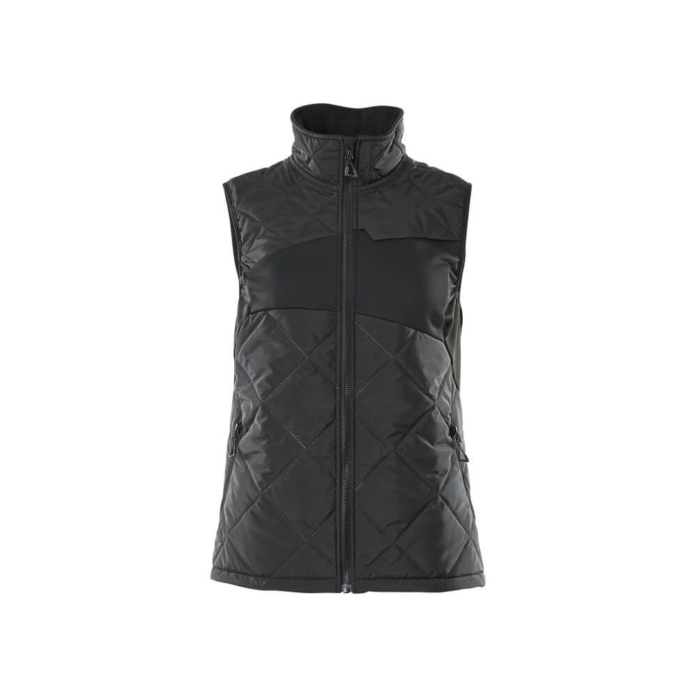 Mascot Lightweight Padded Winter Gilet 18075-318 Front #colour_black