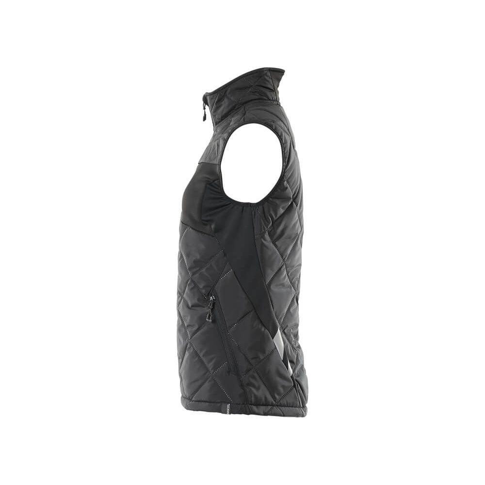 Mascot Lightweight Padded Winter Gilet 18075-318 Right #colour_black