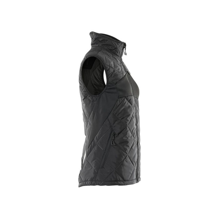 Mascot Lightweight Padded Winter Gilet 18075-318 Left #colour_black