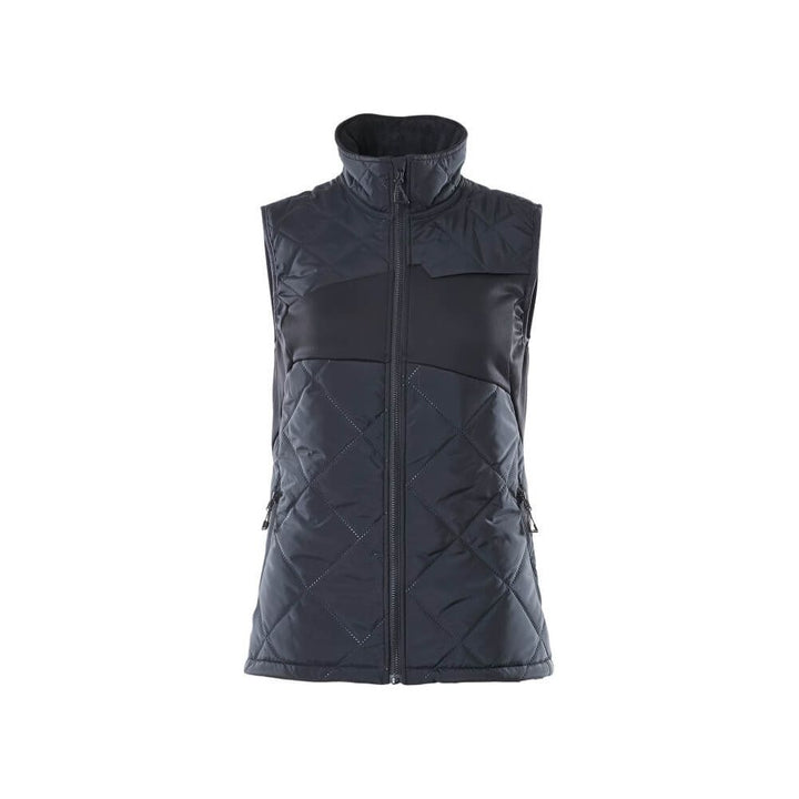 Mascot Lightweight Padded Winter Gilet 18075-318 Front #colour_dark-navy-blue