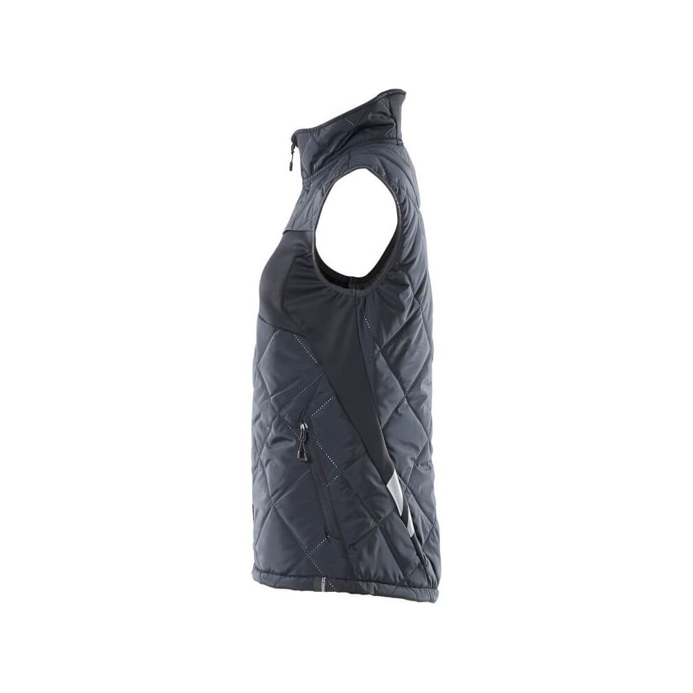 Mascot Lightweight Padded Winter Gilet 18075-318 Right #colour_dark-navy-blue