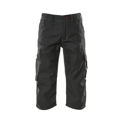 Mascot Limnos 3-4 length trousers 09249-154 Front #colour_black