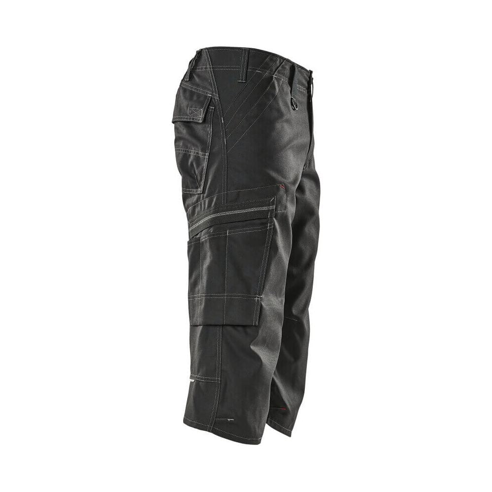Mascot Limnos 3-4 length trousers 09249-154 Left #colour_black