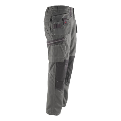 Mascot Lindos Work Trousers 07379-154 Left #colour_dark-anthracite-grey