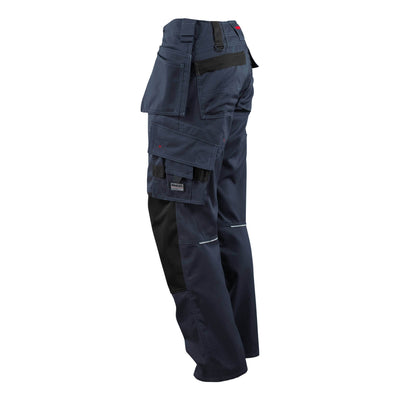 Mascot Lindos Work Trousers 07379-154 Right #colour_dark-navy-blue