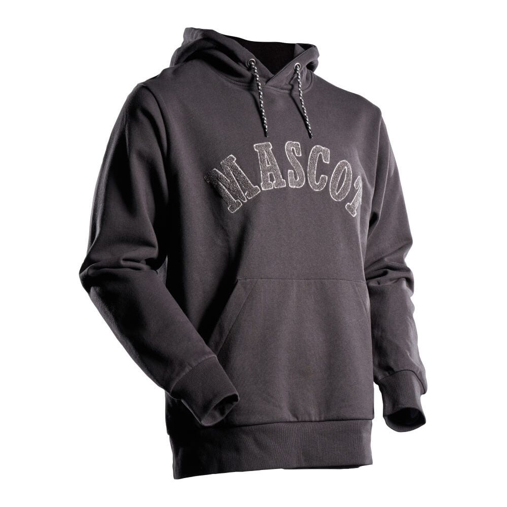 Mascot Logo Hoodie 22986-280 Front #colour_black