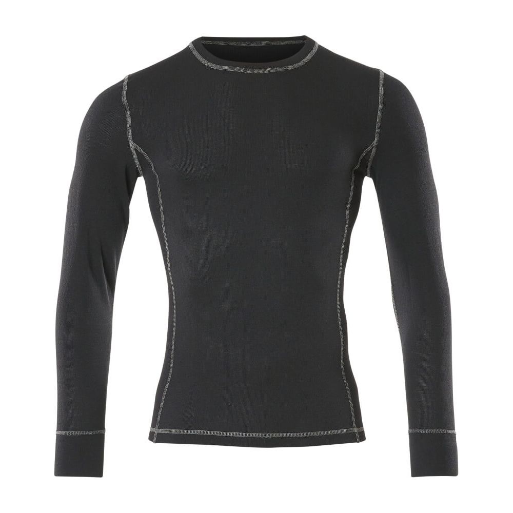 Mascot Logrono Base Layer Shirt Top 50027-871 Front #colour_black