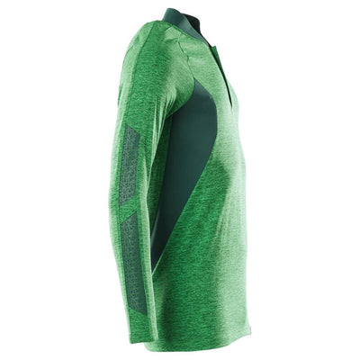 Mascot Long-Sleeve Polo Shirt 18081-810 Left #colour_grass-green-green