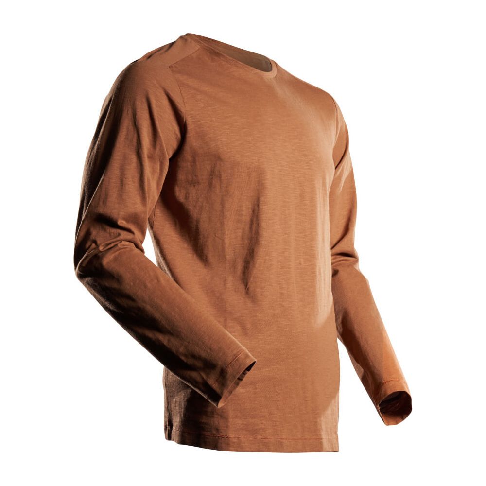 Mascot Long Sleeve T-Shirt Long-Sleeved 22581-983 Front #colour_nut-brown